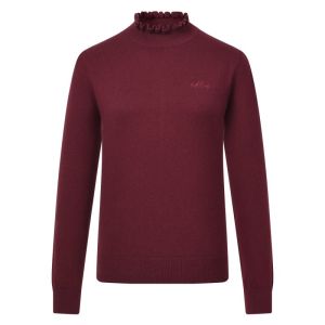  Burgundy rattle